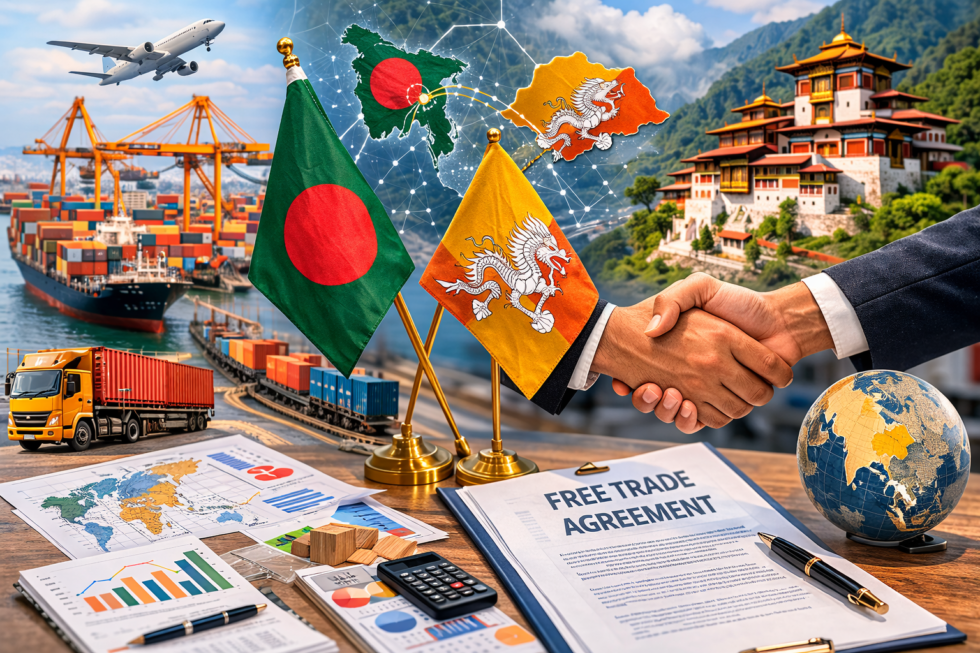 Bangladesh Bhutan free trade agreement economic cooperation