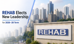 REHAB Leadership Election 2026 28 Bangladesh Housing Sector showing developer members voting during association leadership selection process