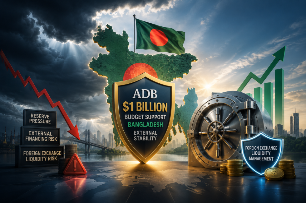ADB $1 Billion Budget Support Bangladesh External Stability discussed in context of reserve management and external financing conditions
