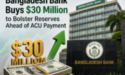 Bangladesh Bank $30 Million Dollar Purchase ACU Payment Reserves shown through central bank forex intervention ahead of ACU settlement cycle