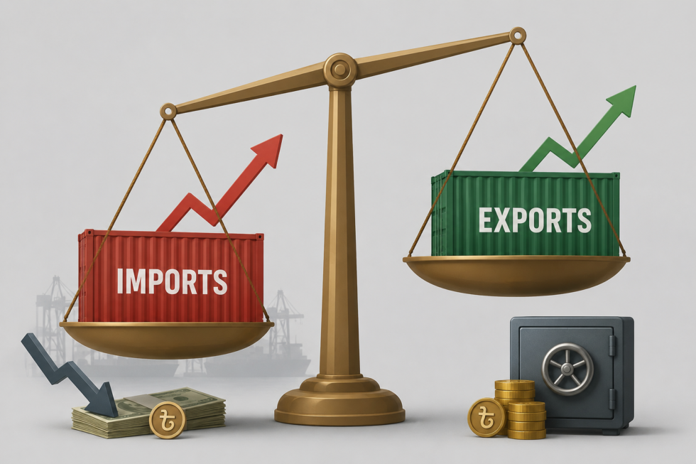 Bangladesh Trade Deficit Foreign Exchange Pressure reflected through rising import activity and external sector reserve management conditionsBangladesh Trade Deficit Foreign Exchange Pressure reflected through rising import activity and external sector reserve management conditions