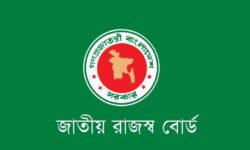 National Board of Revenue (NBR) officials presenting Bangladesh's FY2026–27 VAT collection strategy focused on high-risk firms, digital tax monitoring, and revenue compliance reforms.